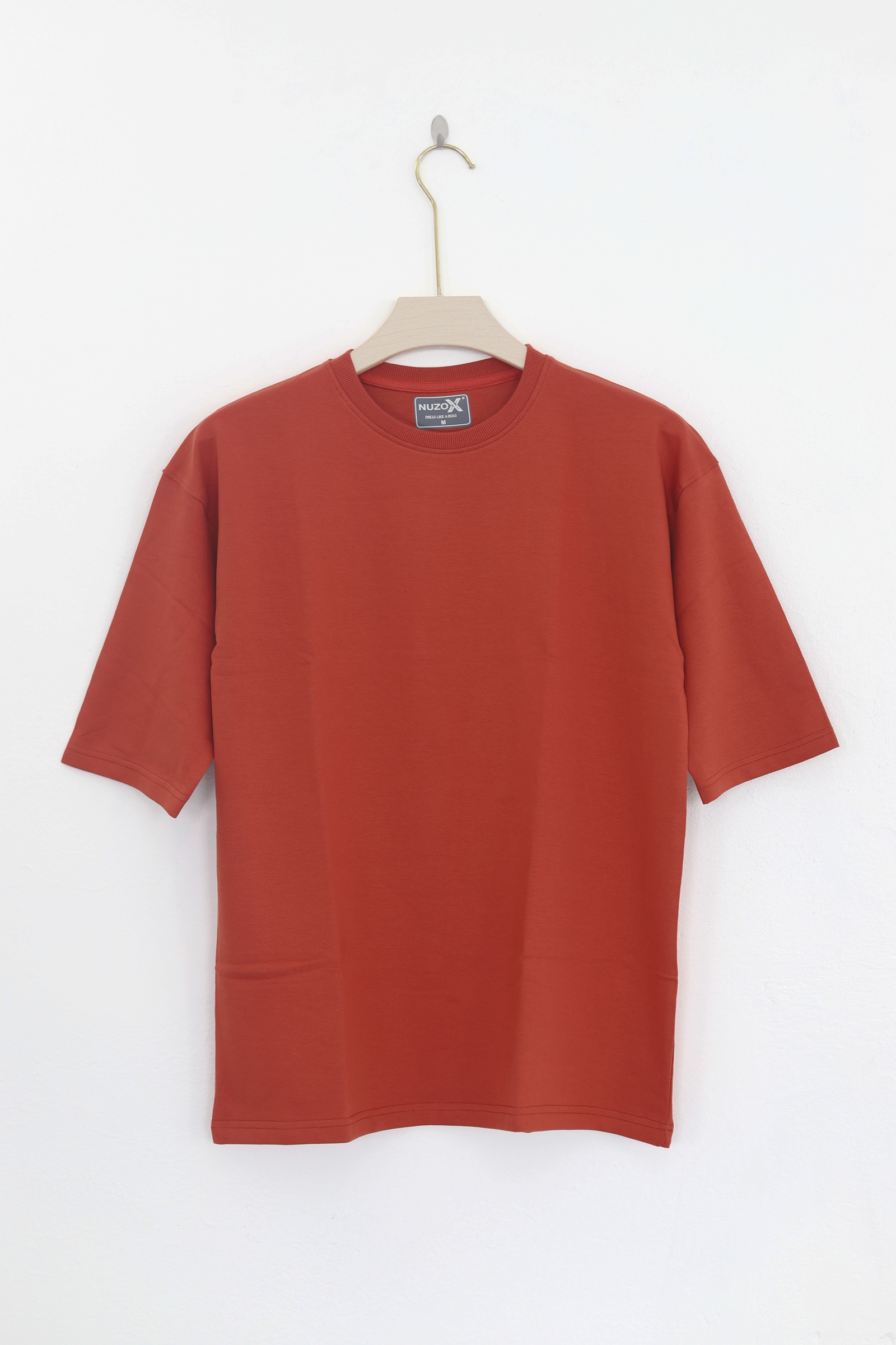 Cotton  Oversized Plain T-Shirt